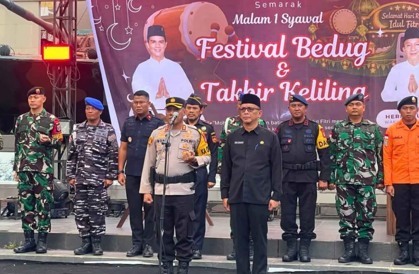 Sinergi Penguatan Pengamanan Malam Takbiran dan Idul Fitri 1447 H di Nunukan
