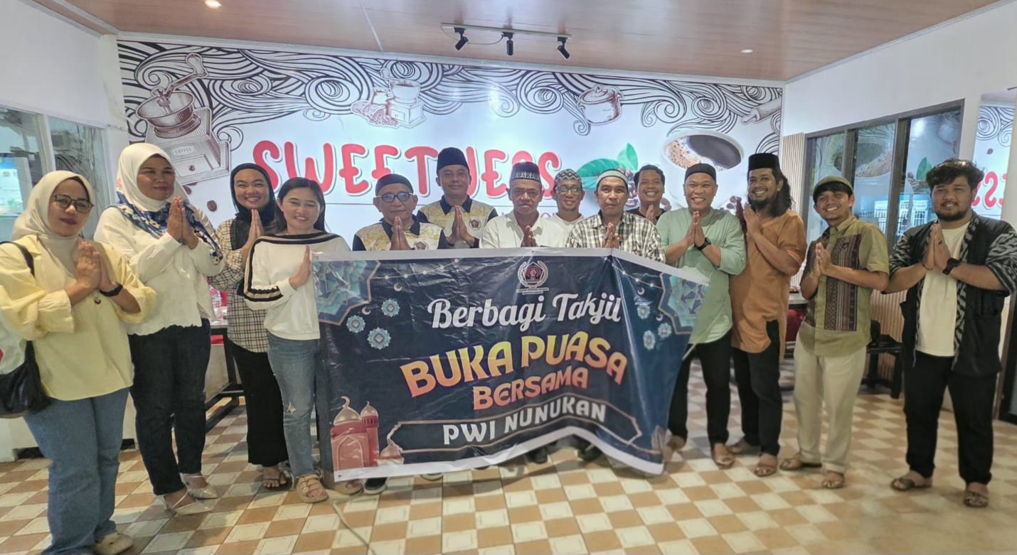 Berkah Ramadhan 1447 H, PWI Nunukan Berbagi Takjil dan Buka Puasa Bersama