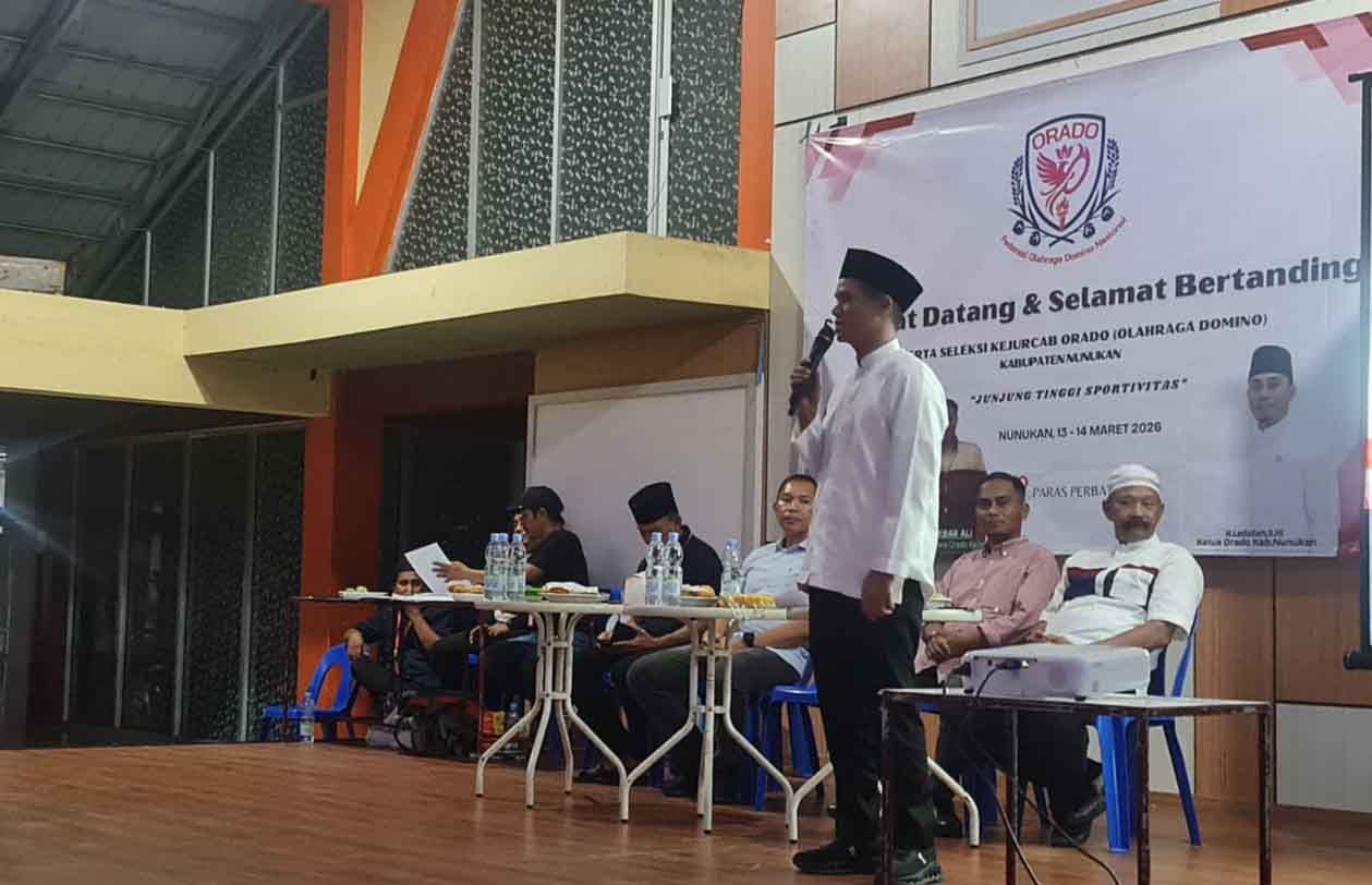 Bupati Nunukan Buka Turnamen Domino Orado di Paras Perbatasan