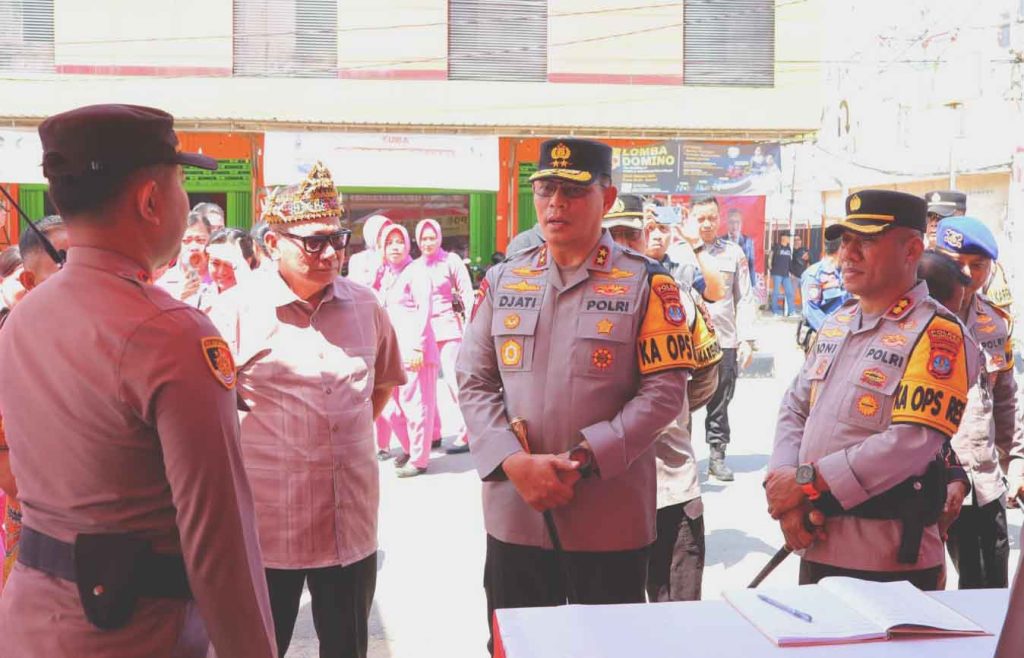 Kapolda Kaltara Tinjau Pos Pengamanan Operasi Ketupat Kayan 2026 di Sebatik dan Nunukan