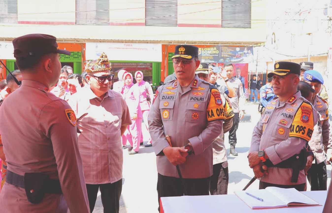 Kapolda Kaltara Tinjau Pos Pengamanan Operasi Ketupat Kayan 2026 di Sebatik dan Nunukan