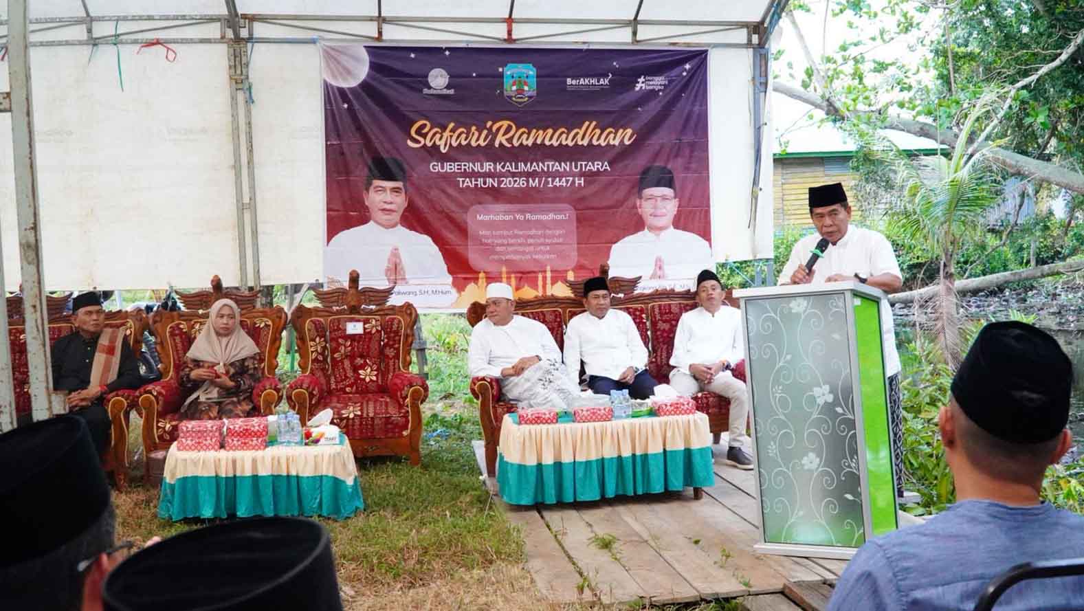 Hangatnya Safari Ramadan Sebatik, Gubernur Ajak Warga Perkuat Kebersamaan