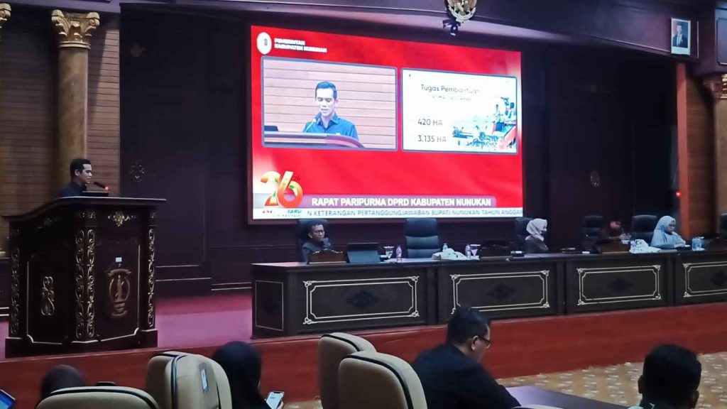 Bupati Nunukan Sampaikan LKPJ 2025