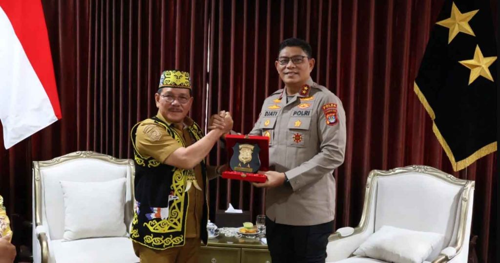 Kapolda Kaltara Ajak Lembaga Adat Dayak Kenyah Jaga Kamtibmas