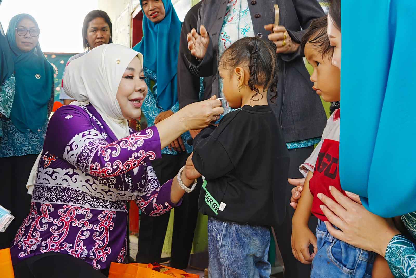 Dorong Zero Stunting, Rahmawati Zainal Tekankan Peran Aktif Posyandu di Nunukan Selatan