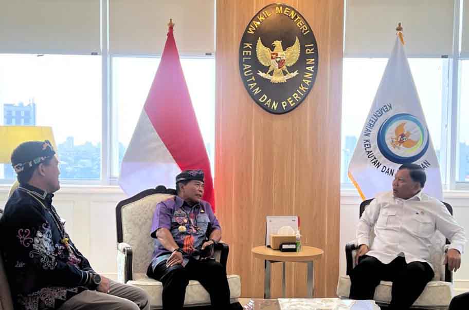 Gubernur Dorong Penguatan Sektor Kelautan dan Perikanan Kaltara Bersama KKP RI