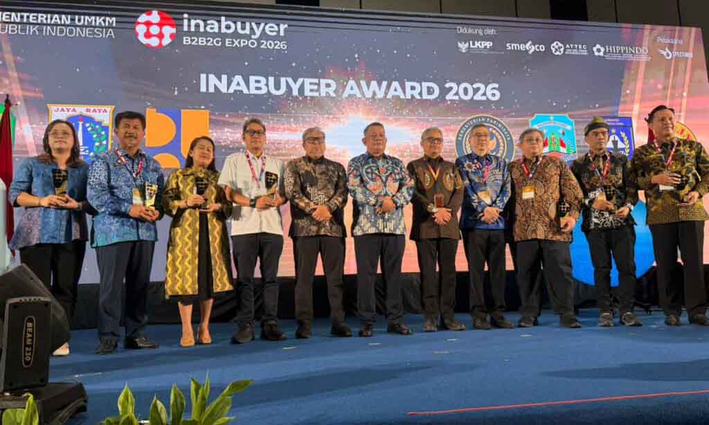 Pemprov Kaltara Raih Penghargaan Belanja Produk UMK Terbesar di Inabuyer Expo 2026