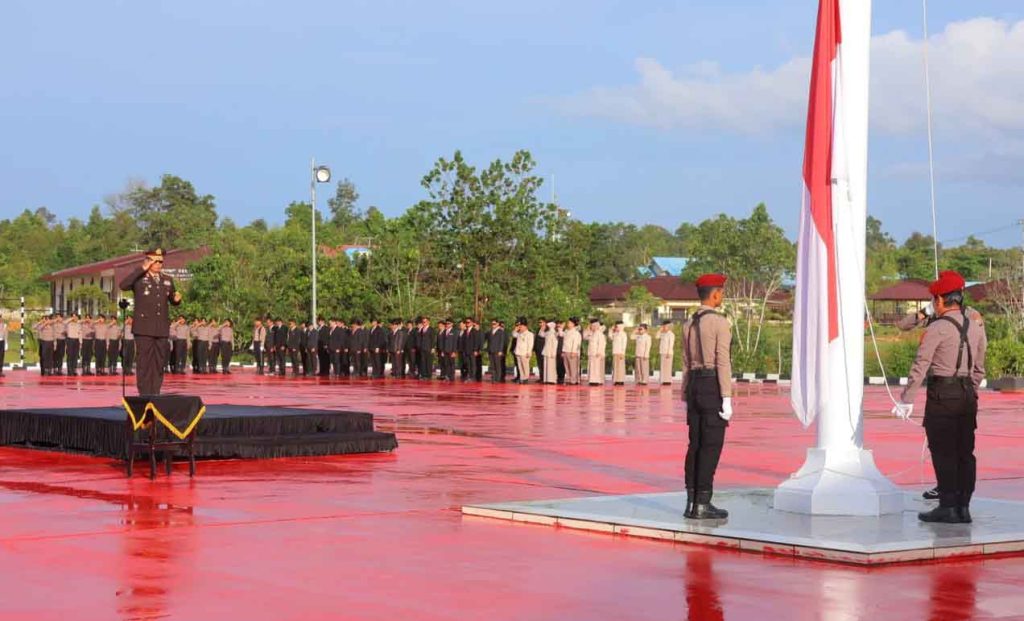 Polda Kaltara Gelar Upacara Hari Kebangkitan Nasional ke-118