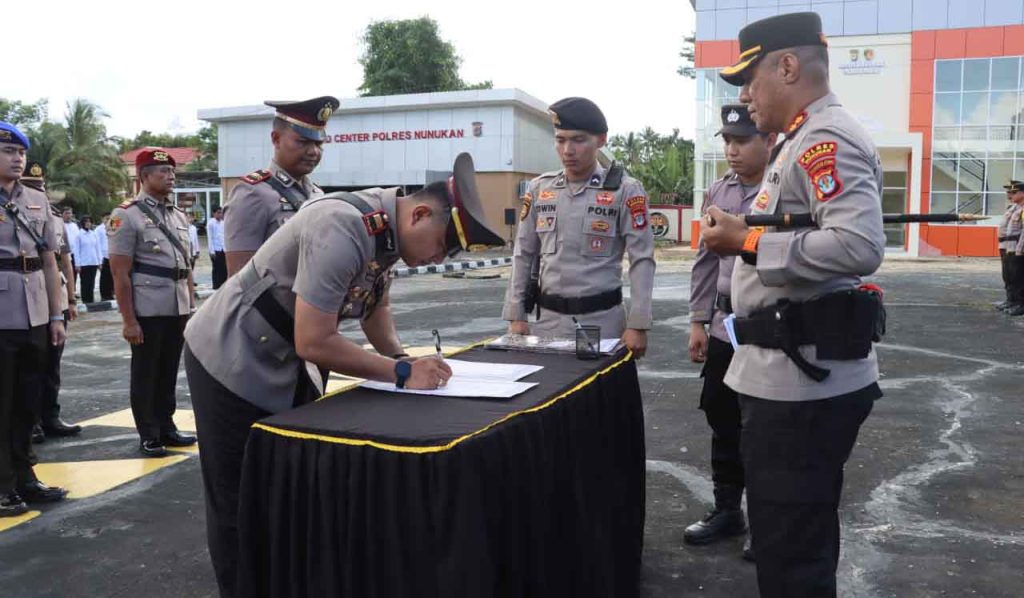 Polres Nunukan Rotasi Kasat Lantas, Kasat Resnarkoba hingga Samapta