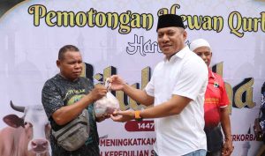 Polres Nunukan Rayakan Iduladha 1447 H dengan Pemotongan Hewan Kurban untuk Masyarakat dan Personel