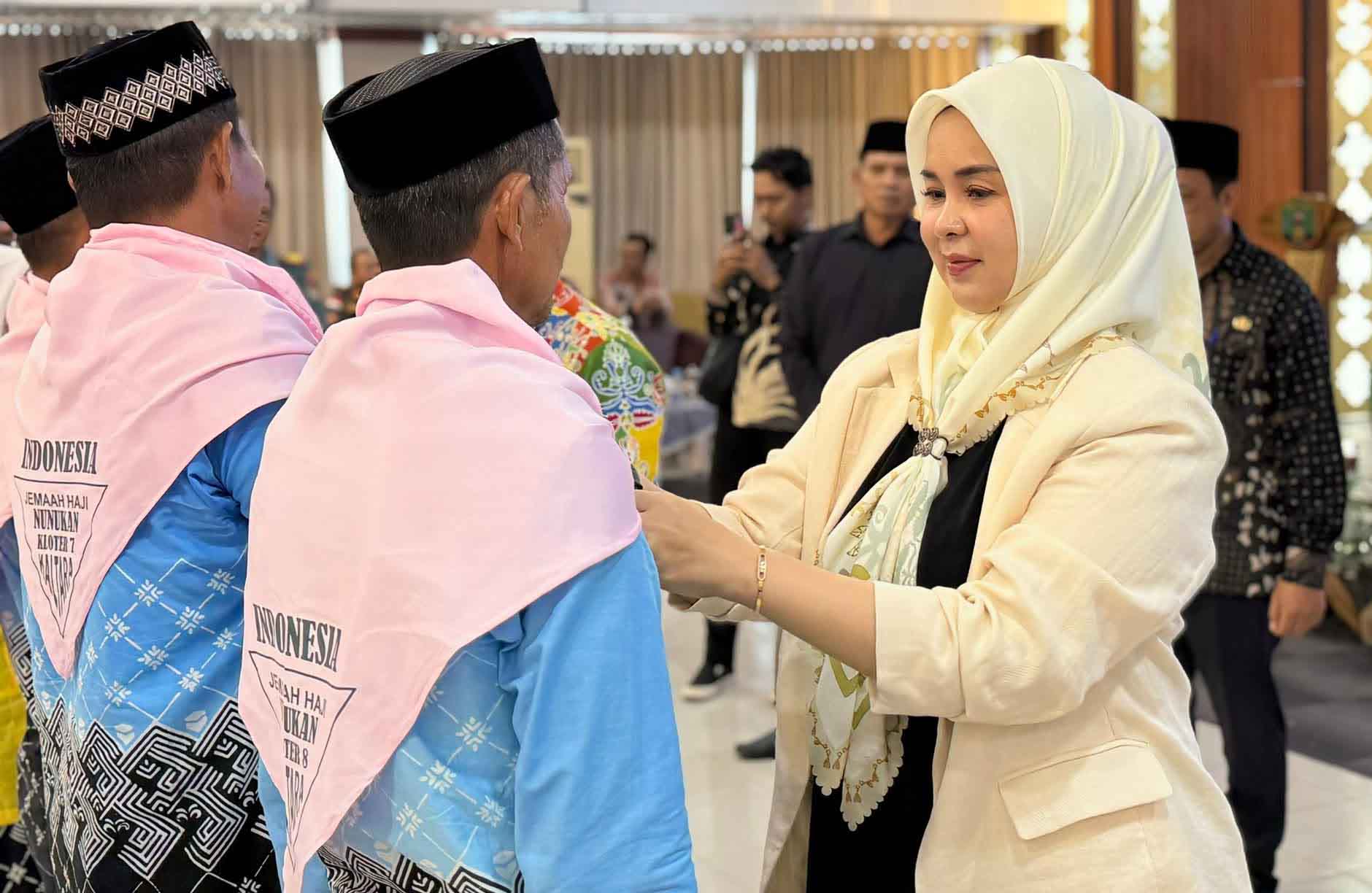 Ini Kata Wakil Ketua II DPRD Nunukan Saat Lepas Jemaah Haji Nunukan