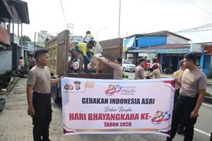 Sambut Hari Bhayangkara ke-80, Polres Nunukan Gelar Gerakan Indonesia ASRI