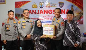 Sambut Hari Bhayangkara ke-80, Wakapolda Kaltara Anjangsana ke Kediaman Purnawirawan dan Warakawuri di Tanjung Selor