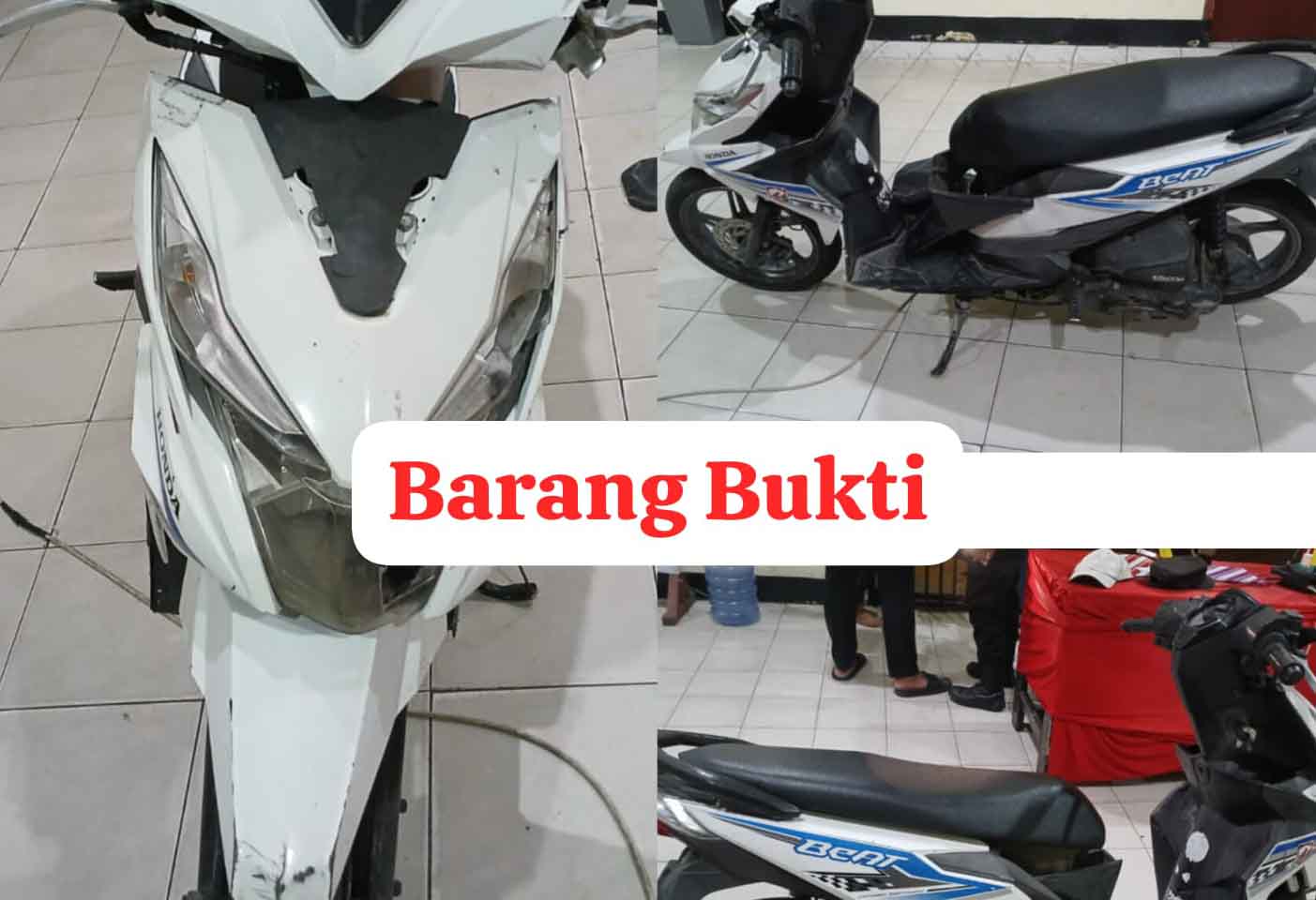 Unit Reskrim Polsek Nunukan Amankan Dua Pelaku Curanmor di Area Parkir Masjid Al-Muttaqin