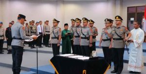 Kapolda Kaltara Pimpin Sertijab PJU dan Kapolres, AKBP Ruslaeni Gantikan Kapolres Nunukan