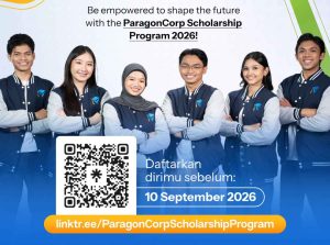 ParagonCorp Scholarship Program 2026 Buka Dua Jalur Beasiswa, Ini Syarat Pendaftarannya