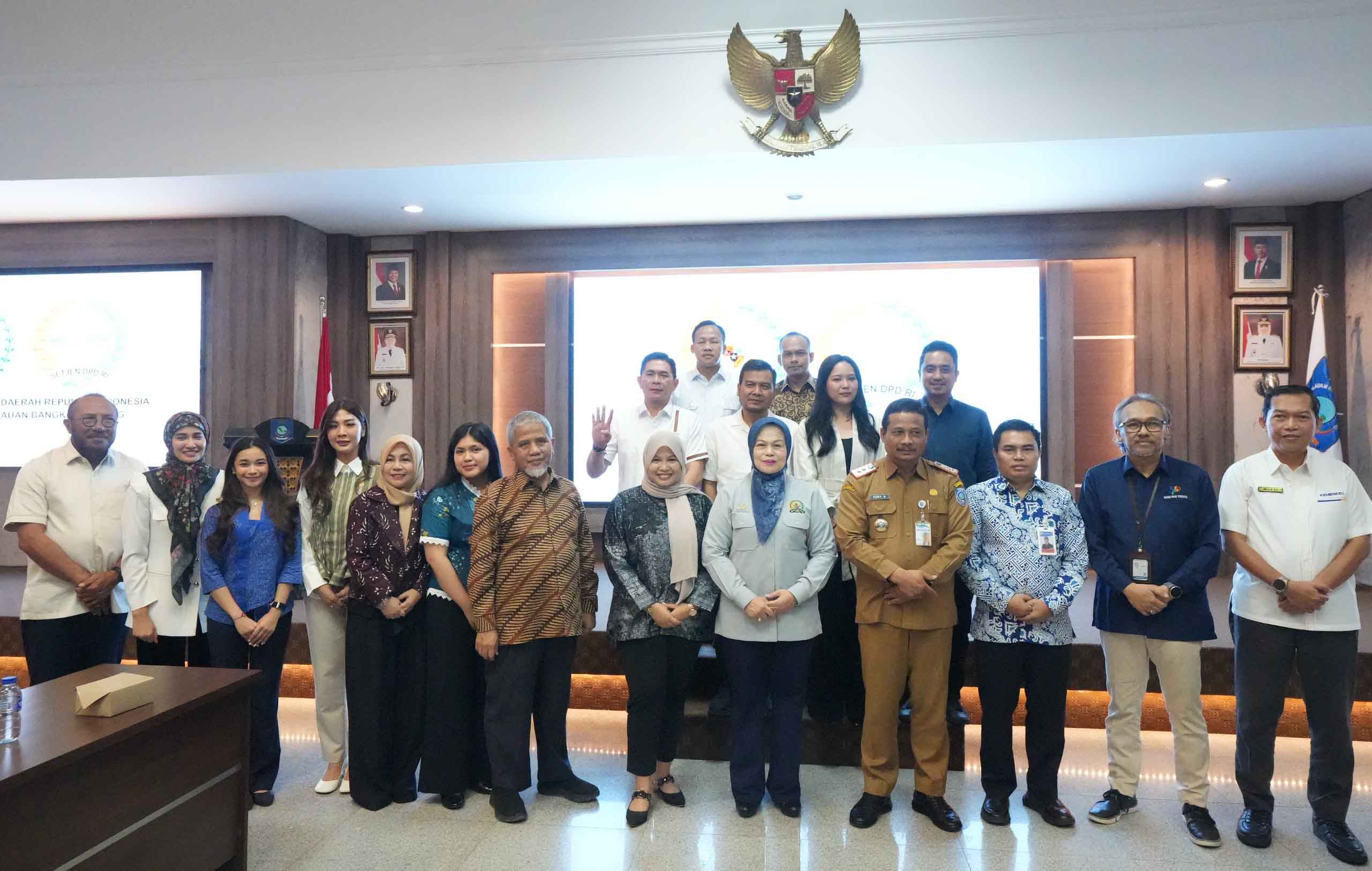Anggota Komite IV DPD RI Larasati Moriska Evaluasi Pelaksanaan APBN 2026 di Bangka Belitung