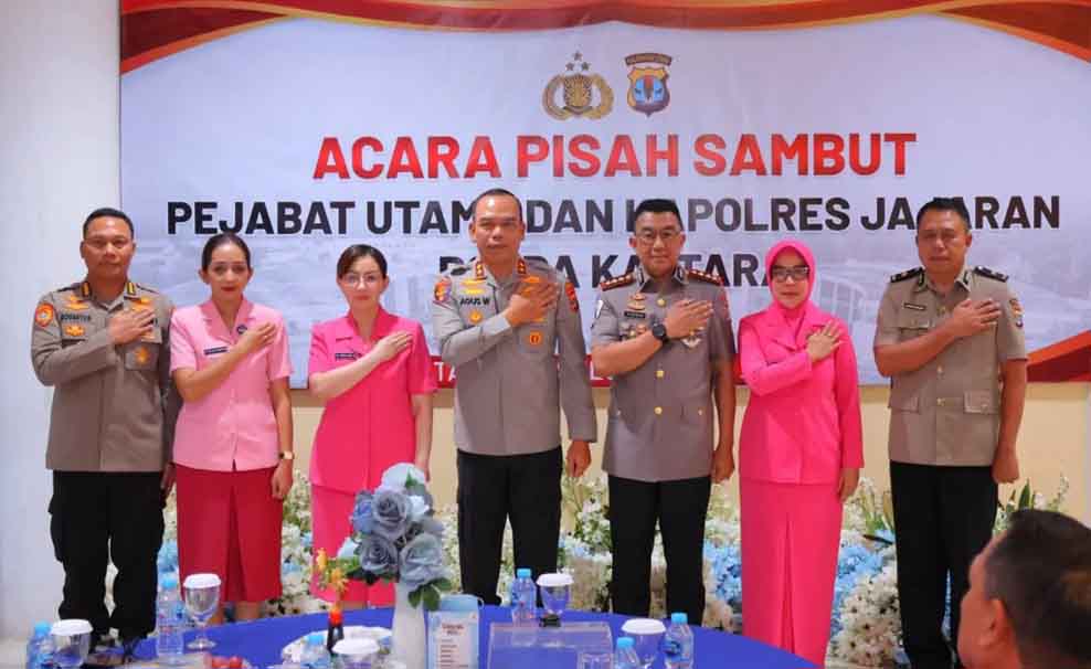 Kapolda Kaltara Lepas dan Sambut Pejabat Baru, Perkuat Soliditas Internal Polri