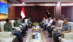 Kapolda Kaltara Terima Kunjungan Ketua Pengadilan Tinggi, Perkuat Sinergi Penegakan Hukum