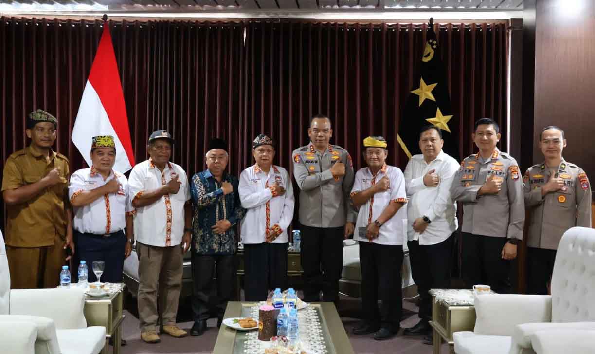 Temui Kapolda Kaltara, Komunitas Etnis Indonesia Bersatu Cegah Konflik Sosial