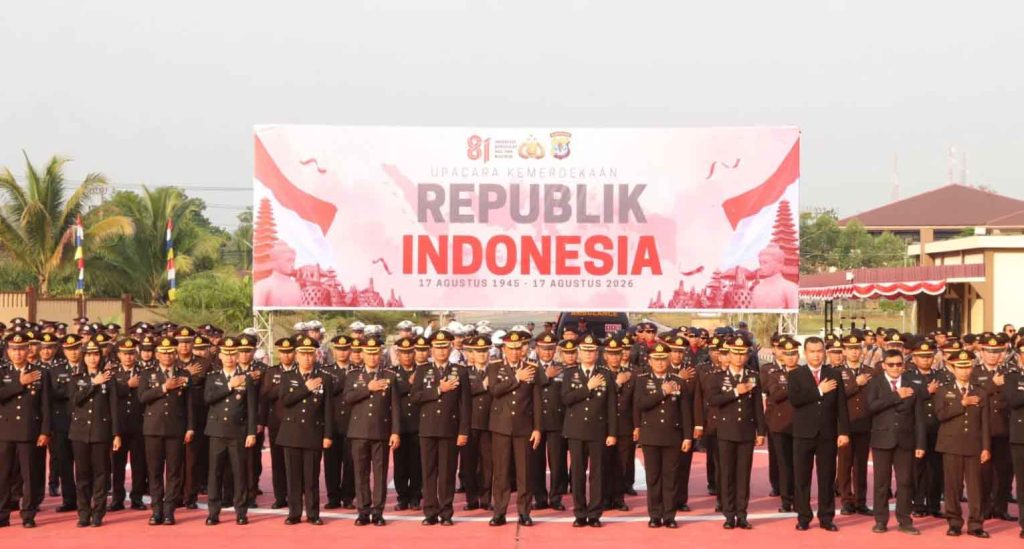 Peringati HUT RI ke-81, Polda Kaltara Tekankan Profesionalisme Jaga Persatuan dan Keutuhan NKRI