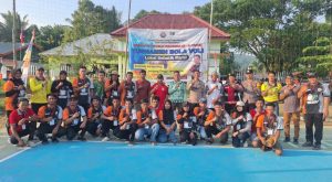 Semarak HUT RI Ke 81, AYF dan Karang Taruna Sebatik Buka Turnamen Voli