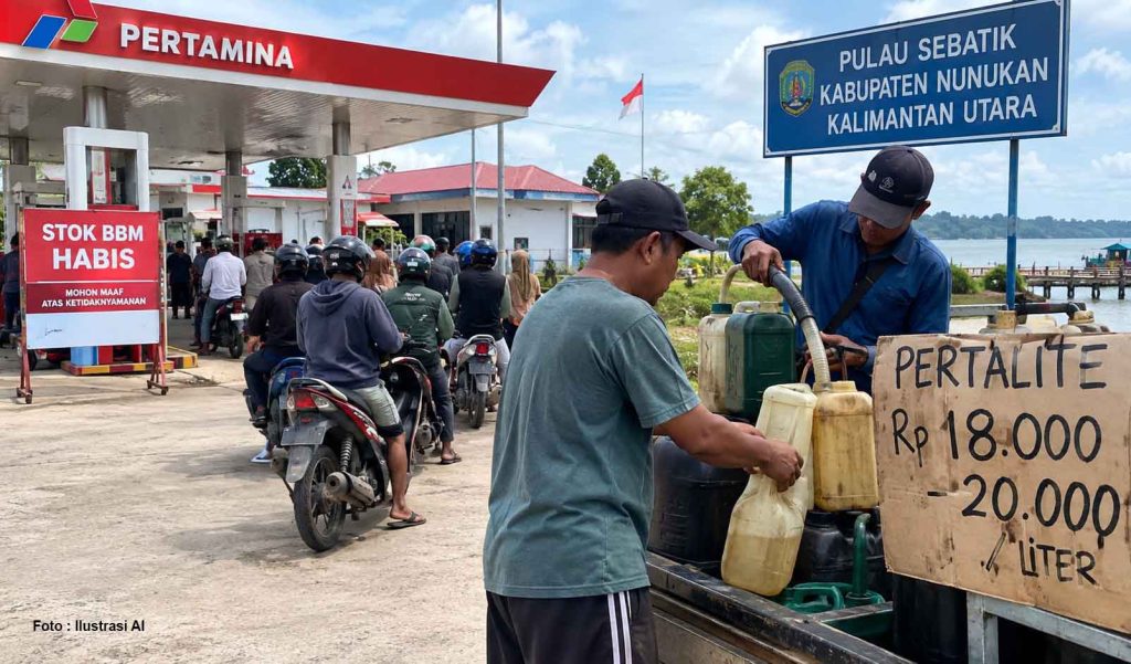BBM Langka Harga Tembus Rp20 Ribu, Andi Yakub : Pemkab Nunukan Segera Bentuk Tim Awasi Distribusi di Sebatik