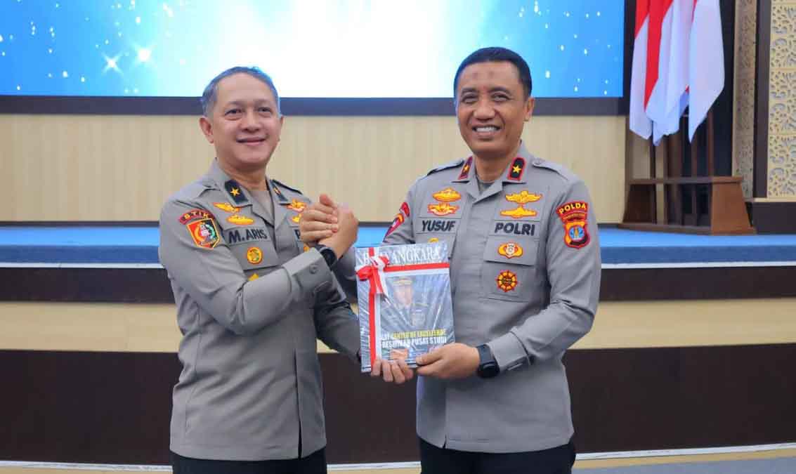 Wakapolda Kaltara Buka FGD Penelitian Penanganan Bencana STIK Lemdiklat Polri