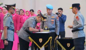 Kapolda Kaltara Pimpin Sertijab, Dua Pejabat Polda Ganti Posisi