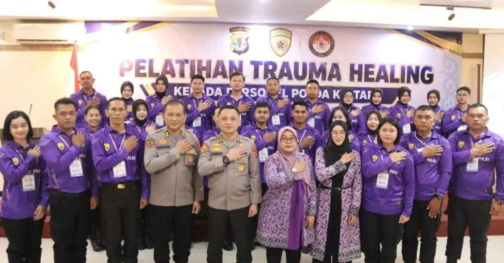 Biro SDM Polda Kaltara Latih Personel Hadapi Trauma Korban Bencana