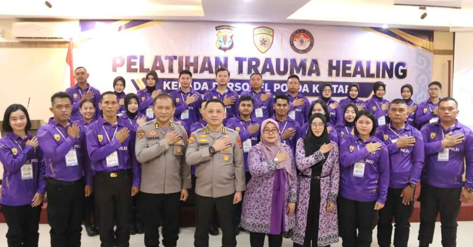Biro SDM Polda Kaltara Latih Personel Hadapi Trauma Korban Bencana