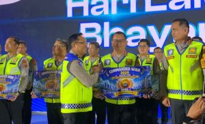 Harlantas Bhayangkara ke-71, Ditlantas Polda Kaltara Raih Tiga Prestasi
