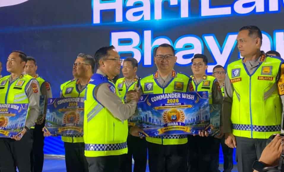 Harlantas Bhayangkara ke-71, Ditlantas Polda Kaltara Raih Tiga Prestasi