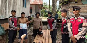 Cegah Karhutla, Ditsamapta Polda Kaltara Patroli di Kabupaten Bulungan