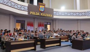 Wakapolda Kaltara Ikuti Binrohtal Polri Bersama Kapolri dan Gus Baha