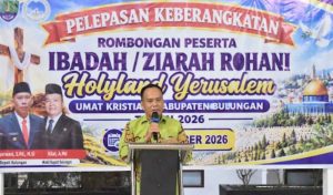 Wabup Bulungan Lepas Rombongan Tour Holyland, Peserta Diminta Bawa Pulang Nilai Kebaikan