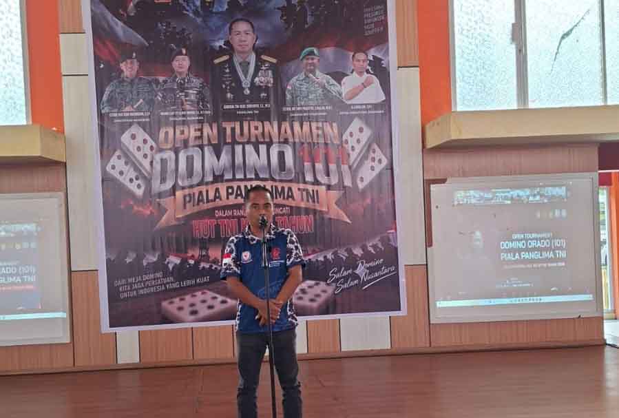 Domino Orado Piala Panglima TNI Ditutup, H. Ladullah Dorong Pembinaan di Nunukan