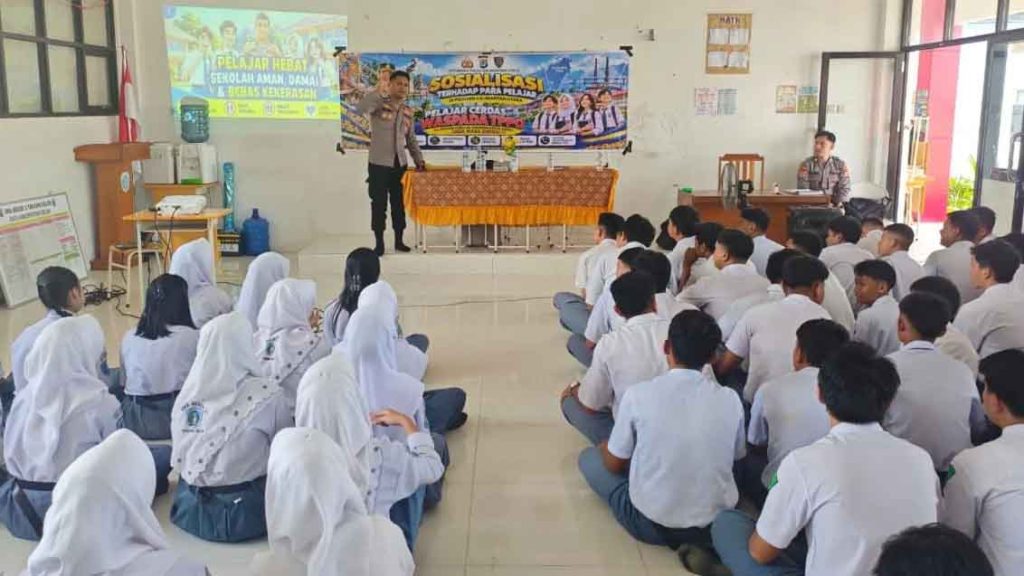 Ditbinmas Polda Kaltara Edukasi Siswa SMAN 2 Tanjung Selor soal Bullying hingga TPPO
