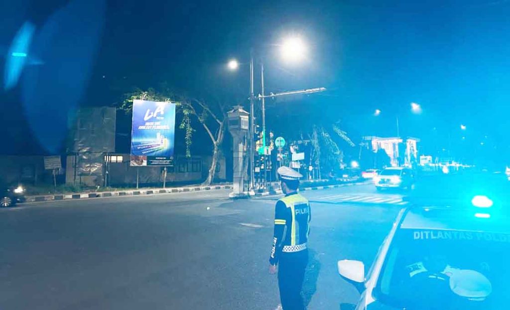 Ditlantas Polda Kaltara Gelar Patroli Blue Light di Empat Wilayah