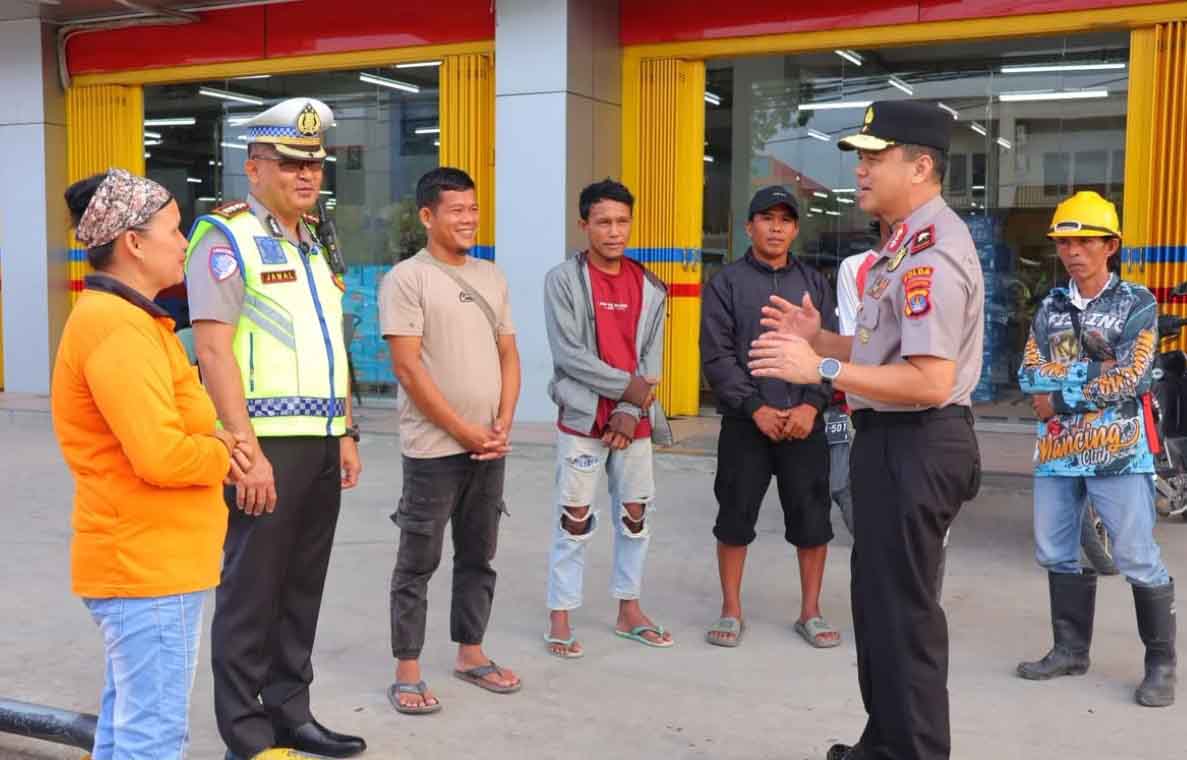 Cek Lalu Lintas di Tanjung Selor, Kapolda Kaltara Serap Aduan Warga