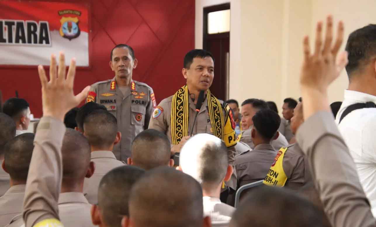 Kapolda Kaltara Tekankan Disiplin dan Integritas kepada Siswa SPN Malinau
