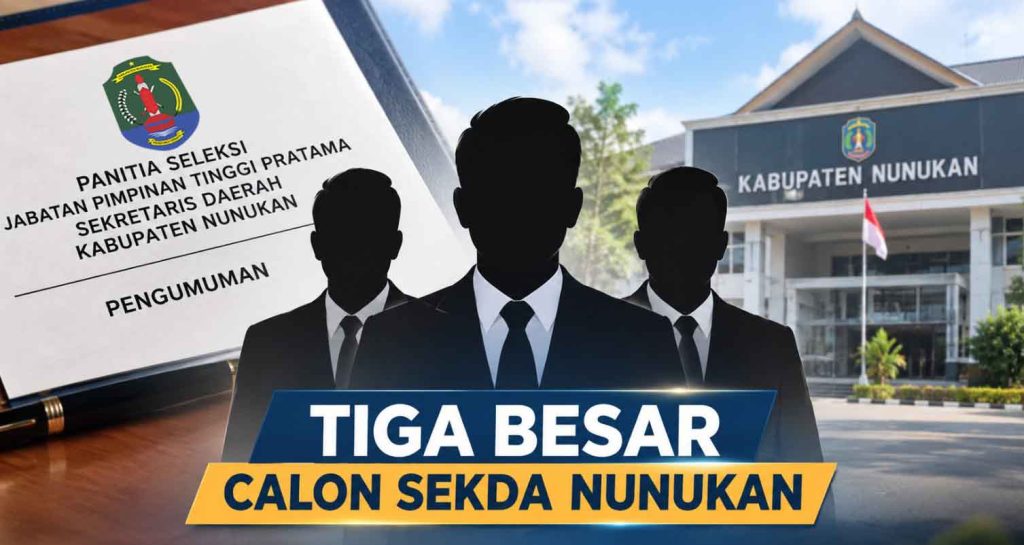Tiga Calon Sekda Nunukan 2026