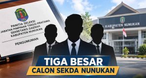 Tiga Calon Sekda Nunukan 2026