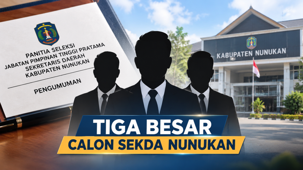 Tiga Besar Calon Sekda Nunukan