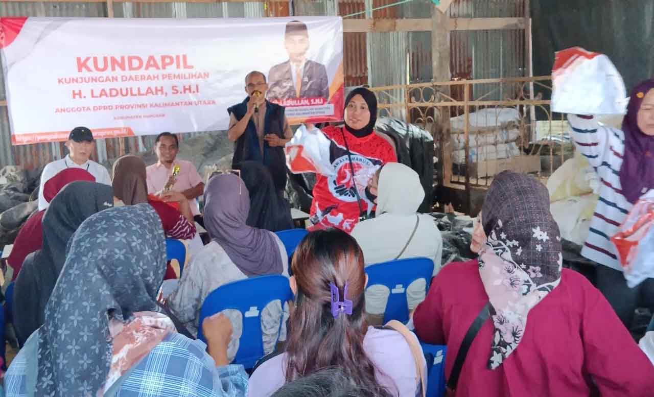 Kundapil DPRD Kaltara, H. Ladullah Tampung Keluhan Warga Nunukan
